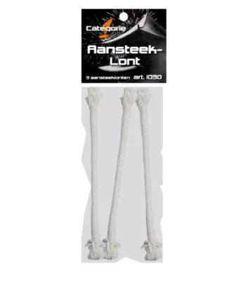 3 Aansteeklonten in Verpakking voor kindervuurwerk