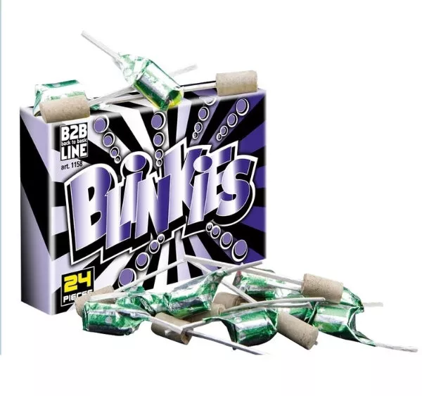 Blinkies in verpakking 24 stuks kindervuurwerk van Twisk