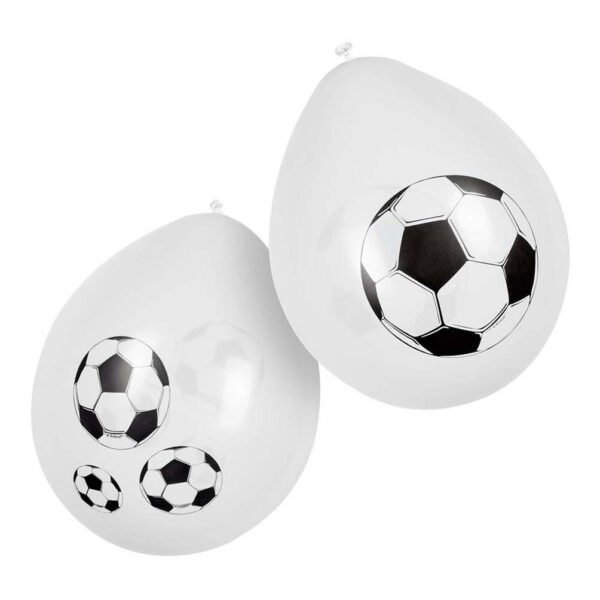 Set van ballonnen met voetbal print voor sportthema feest decoratie Latex Ballonnen Voetbal 25cm