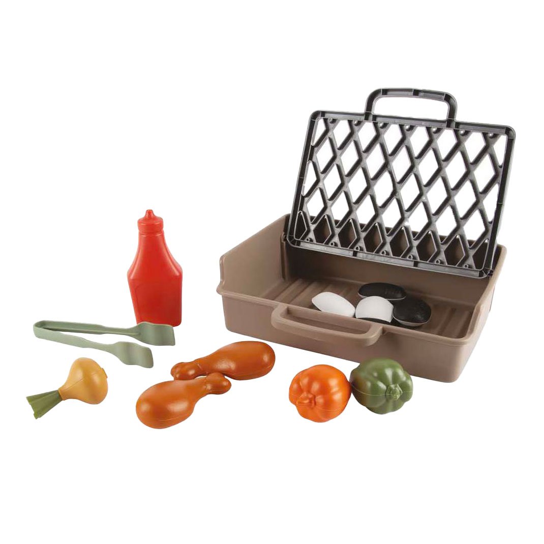 dantoy-speelgoed-barbecue-set-accessoires-koffer speelgoed barbecue set met accessoires en koffer Dantoy Grill Set