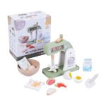 houten speelgoed mixer set met accessoires en verpakking Houten Super Mixer Set