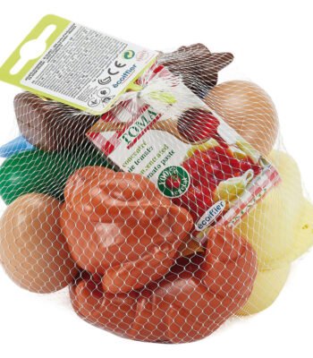 speelgoed etensset met eieren croissant groente en sauzen ecoiffier Speeleten Ontbijt Speelset