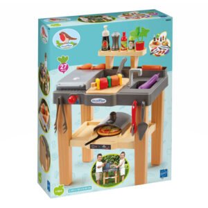 verpakking ecoiffier speelgoed barbecue 27 delig