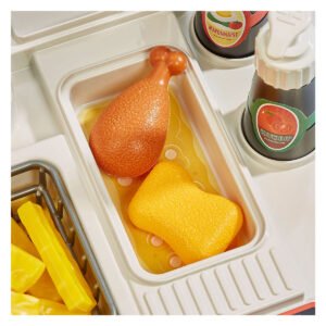 speelgoed bbq accessoires kip en broodje detail