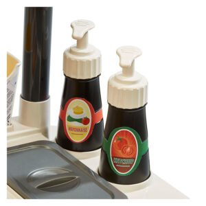 speelgoed ketchup en mayonaise flessen bbq set