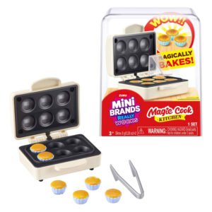 ZURU Mini Brands Cook Kitchen Cupcake Ijzer speelgoed set met accessoires en verpakking
