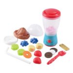 Speelgoed blender set met fruit en accessoires voor kinderen Playgo 2in1 Blendermachine