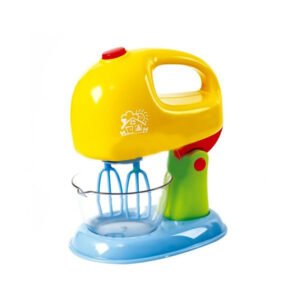 Kleurrijke speelgoed keukenmixer met kom en kloppers voor kinderen Playgo Mixer