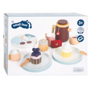 verpakking houten speelgoed theeset small foot