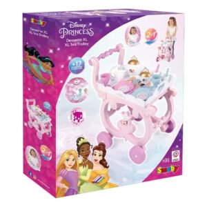 Disney Princess XL tea trolley speelgoed verpakking met accessoires