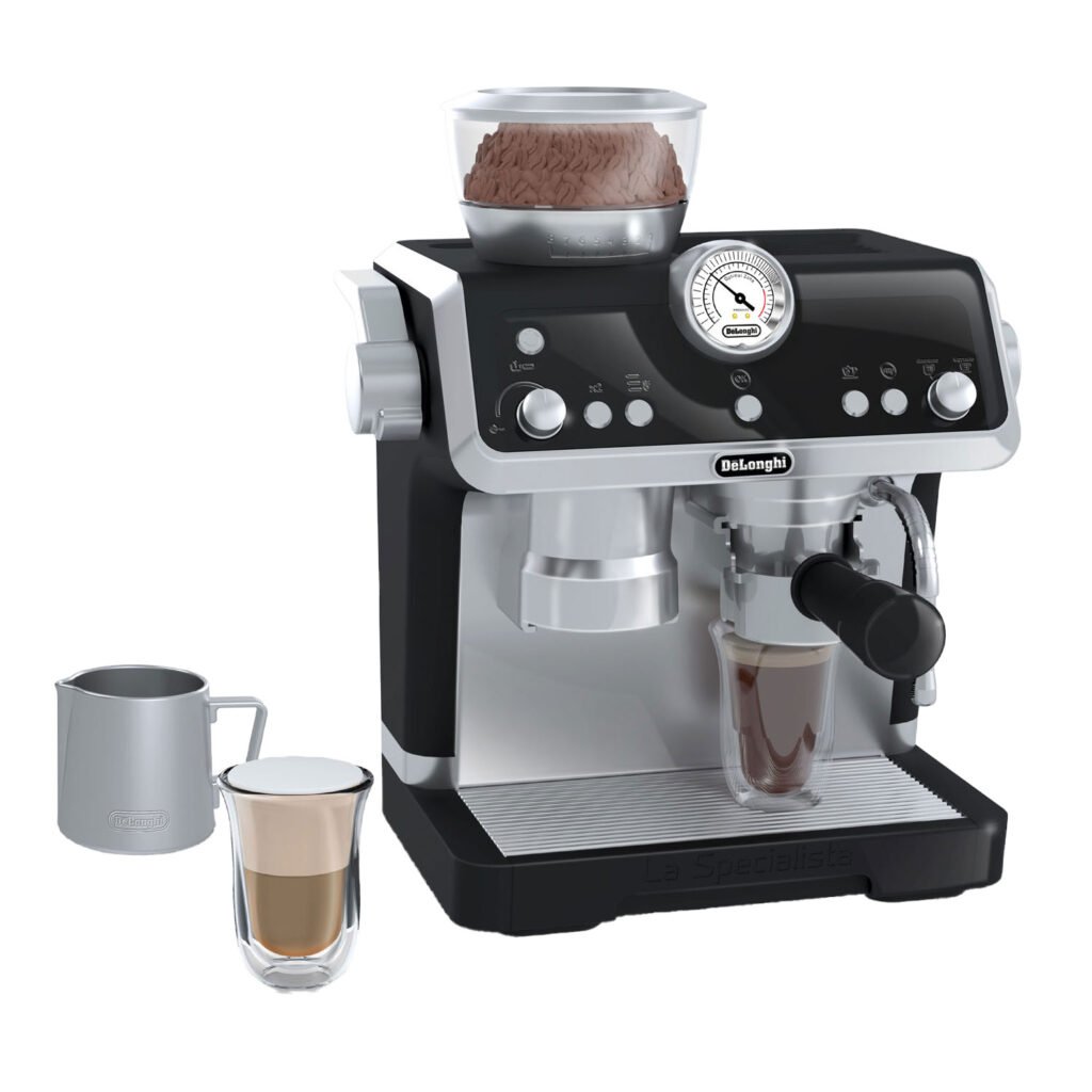 Casdon DeLonghi Barista Speelgoed Koffiezetapparaat met melkkan en koffieglas