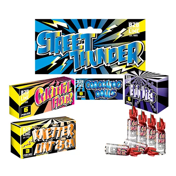 Street Thunder Pakket siervuurwerk F1 categorie