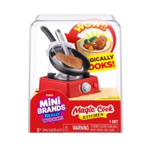 Magic Cook Kitchen speelgoedset in verpakking met mini pan en kookplaat