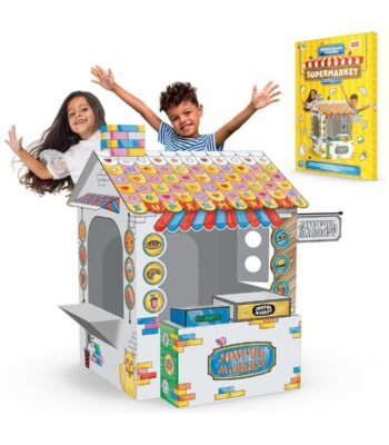 Speeltent Bouw Je Eigen Supermarkt speelgoed winkel voor kinderen