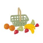 Speelgoed fruitmand met bananen, aardbeien, peren en sinaasappels Dantoy Fruitmand