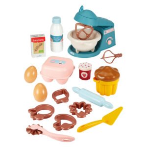 Complete speelgoed bakset met mixer en accessoires
