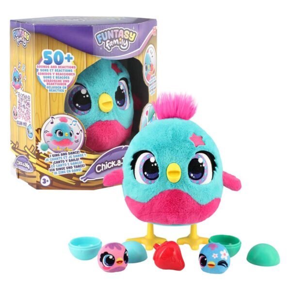 Funtasy Family Chick-A-Boo Interactieve Knuffel 6dlg.