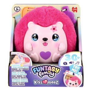 Interactieve Kiss Meez knuffel egel roze speelgoed met geluid