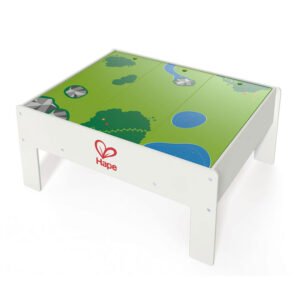 Hape houten speeltafel met landschapsdesign inclusief vijvers en bomen