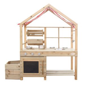 Classic World Outdoor kinderkeuken XL Hout met dak en accessoires