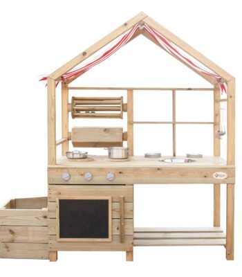 Classic World Outdoor kinderkeuken XL Hout met dak en accessoires