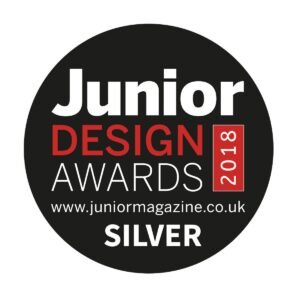 Junior Design Awards 2018 zilveren award logo