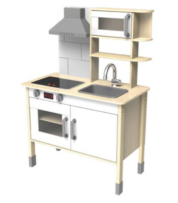 Complete Eichhorn Houten Keuken met oven en kraan