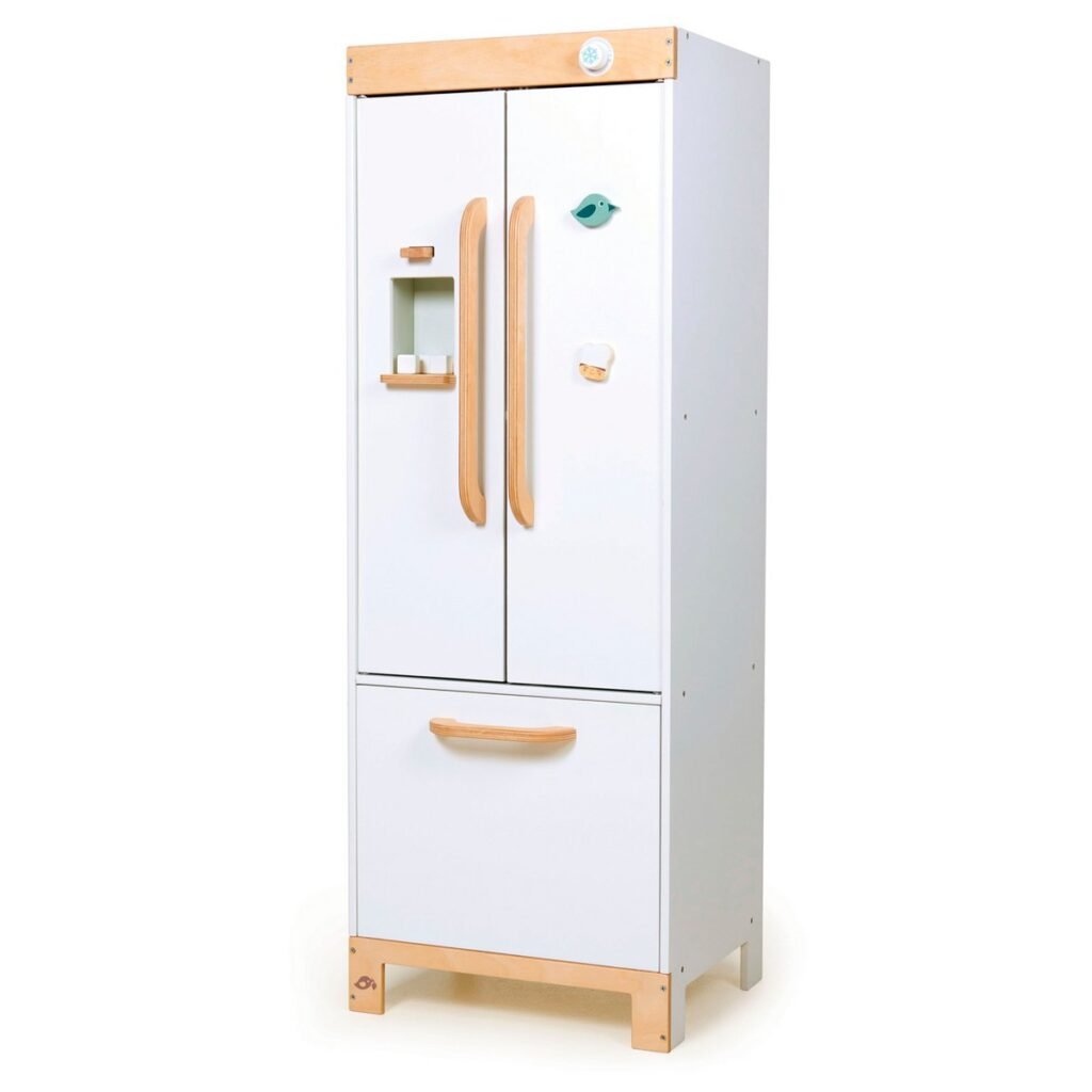 Tender Leaf Houten Koelkast Wit speelgoed voor kinderen