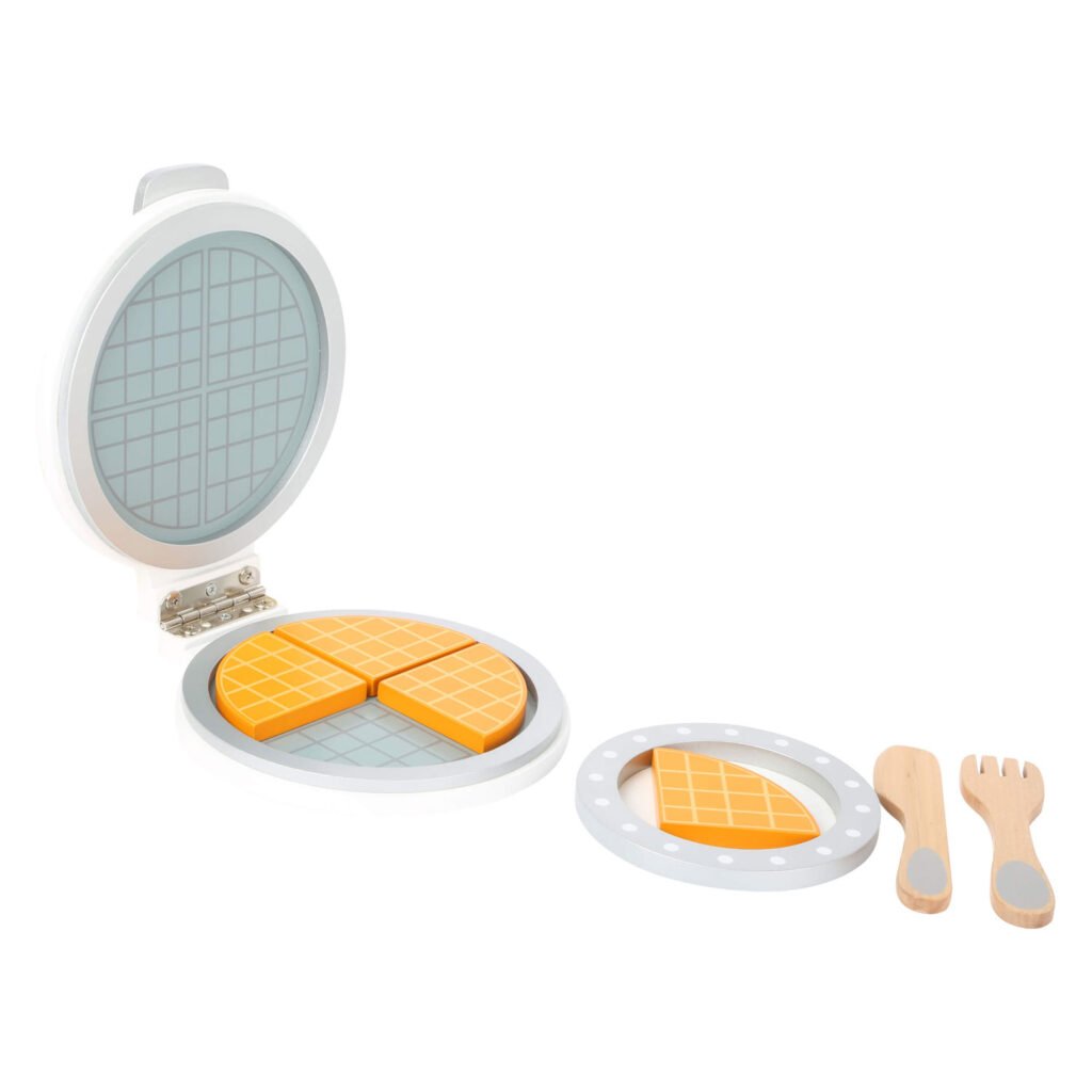 Small Foot Houten Wafelijzer Set met losse wafeldelen