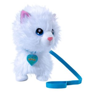 Animagic Mimi interactieve speelgoedkat met blauwe lijn vooraanzicht