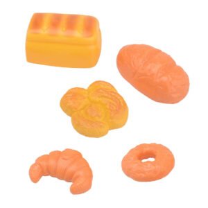 Speelgoed bakset met broodjes, croissant en donut