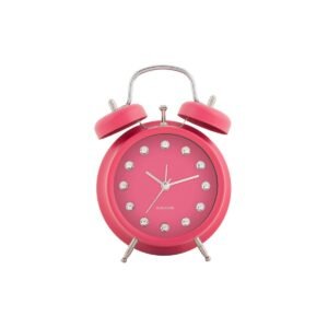 Karlsson Wekker Glam Diamanten roze met diamanten voorkant