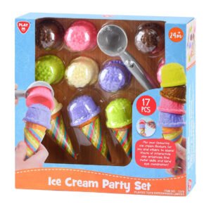 Ice Cream Party Set speelgoed verpakking met 17-delige ijsjes set