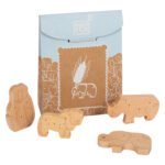 Houten dieren speelgoed set met verpakking. Small Foot Houten Speeleten Dieren Crackers
