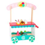 Houten ijskar met speelgoed ijsjes voor kinderen. Small Foot Houten IJscokar met Accessoires