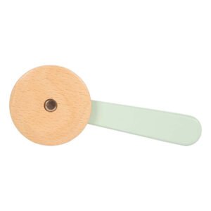 Houten pizzasnijder voor speelgoed pizza set