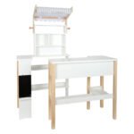 houten speelgoed winkel set met toonbank en rekken Small Foot Houten Speelkeuken met Wasmachine