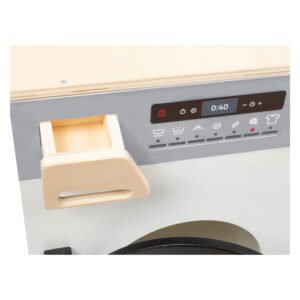 speelkeuken wasmachine detail met bedieningspaneel
