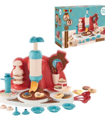 Smoby Chef koekjesfabriek speelgoedset met accessoires en koekjes Smoby Chef Koekjes Fabriek