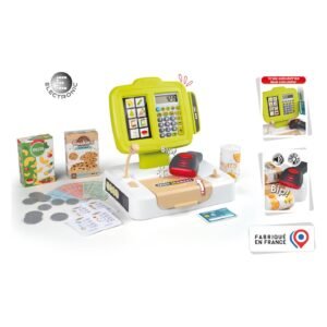 Smoby elektronische speelgoed kassa met scanner en accessoires