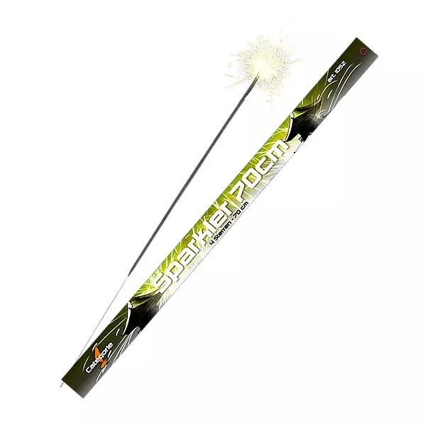 Sterren 70cm 4 stuks per verpakking kindervuurwerk voor feestgelegenheden