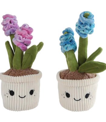 Pluche hyacint knuffelplanten in schattige bloempotten Take Me Home Knuffel Plant Pluche Hyacinth