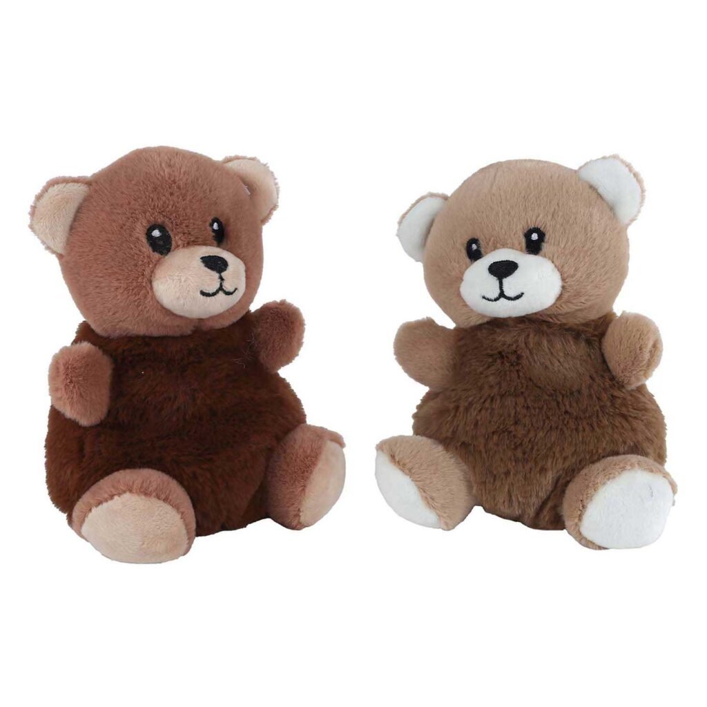 Pluche teddyberen in twee bruintinten met zachte vacht en vriendelijk gezicht Take Me Home Beer Pluche