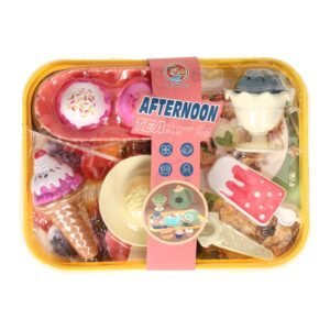 Verpakte speelgoed ijsjes afternoon tea speelset voor kinderen