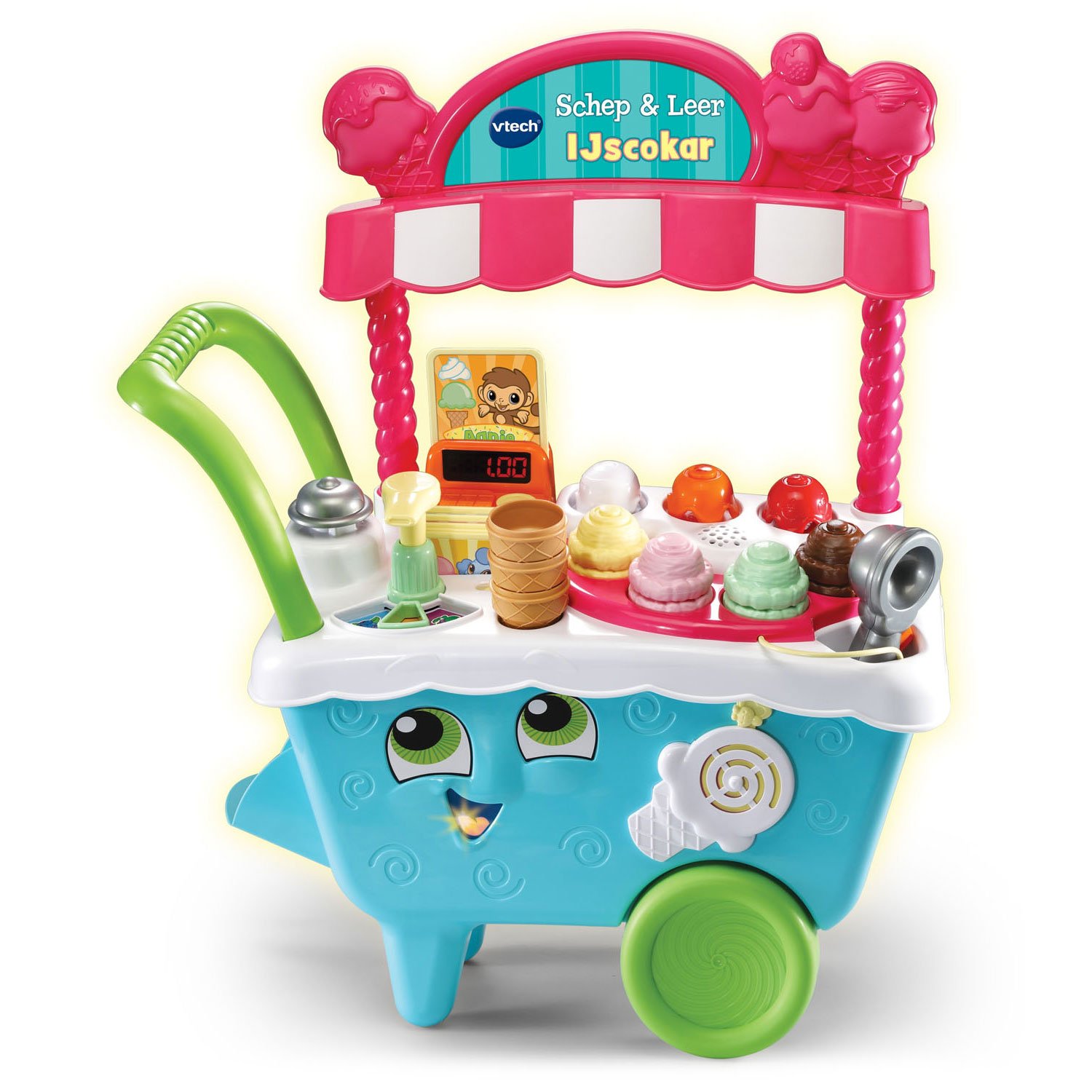 vtech-interactieve-speelgoed-ijscokar-voor-kinderen VTech Schep & Leer ijscokar interactieve speelgoed ijskar voor kinderen VTech Schep Leer IJscokar