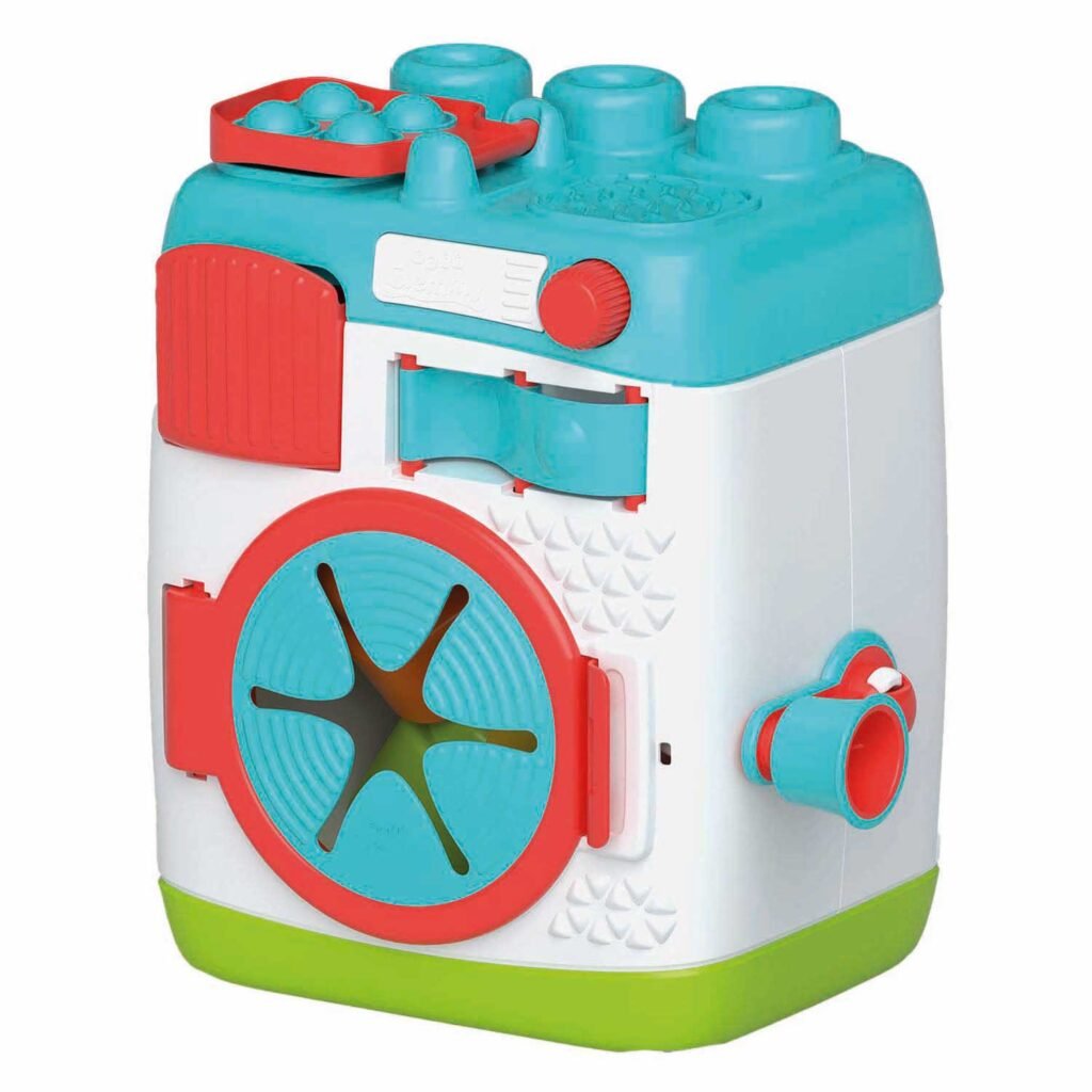 Clementoni Soft Clemmy sensorische wasmachine voor baby's vanaf 12 maanden Clementoni Soft Clemmy Wasmachine