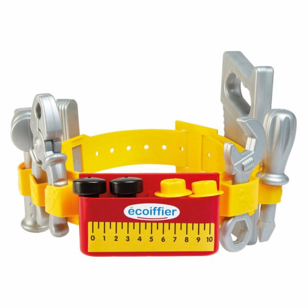 Ecoiffier Mecanics Gereedschapsriem in Koffer met Accessoires 14dlg.