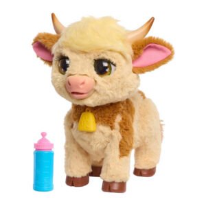 FurReal Maggie The Feed And Follow Cow Interactieve Knuffel Pluche voor kinderen