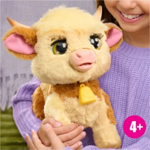 FurReal Maggie The Feed And Follow Cow Interactieve Knuffel 28cm - Afbeelding 5
