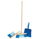 Goki Bezem Stoffer & Blik Blauw voor kinderen in het huishouden